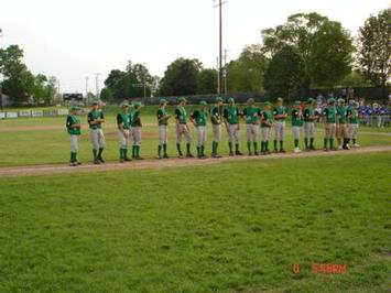 Receiving medals