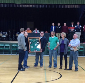 Aaron Dott Jersey Retirement - Photo Number 5